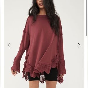 NWT Free People "Sparrow Tunic" Oversized